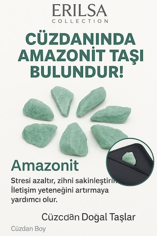 Sertifikalı Ham Cüzdan Boy Amazonit Taşı Kütle - Duygusal Denge Ve Günlük Huzur Taşı Sertifikalı Ham Cüzdan Boy Amazonit Taşı Kütle - Duygusal Denge Ve Günlük Huzur Taşı