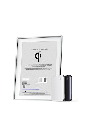 Mc-2431 Metaair Qi2.2 25w 10000mah 35w Ultra Ince Metal Manyetik Kablosuz Powerbank Siyah