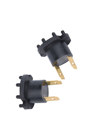 Shineyee Mazda 3/5/323, Kawasaki Er6-f, Aprilia Sl1000 Falco İçin 2 Adet Siyah Plastik Far Ampul Tutucusu - Oem B28v510a3