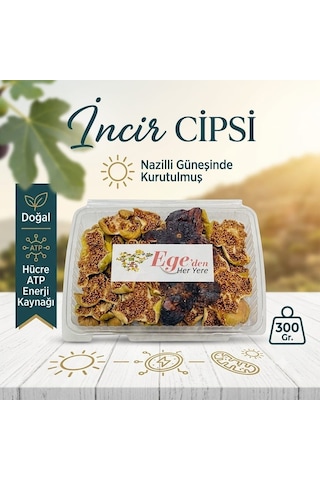 Egeden Her Yere Kesme İncir Cipsi 300 G