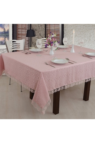 Fransız Güpürlü Kdk Dertsiz Masa Örtüsü 155x215 001