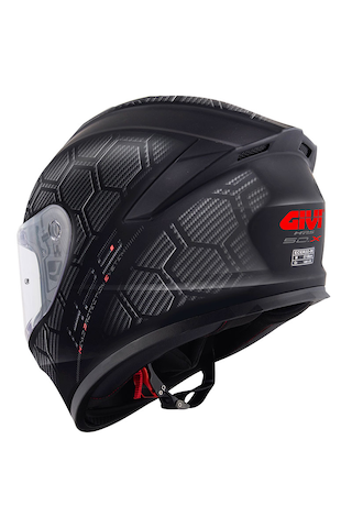 Givi 50.x Snake Kapalı Motosiklet Kaskı Mat Karbon