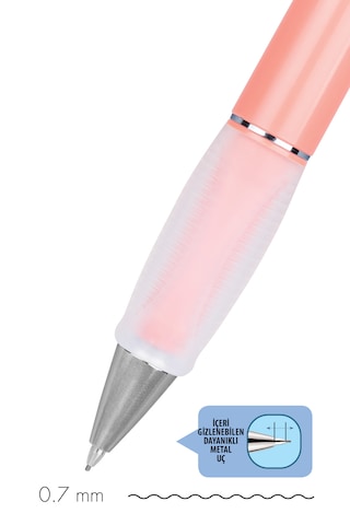 Serve Deep Mekanik Uçlu Kalem Toprak Tonları 0.7 MM Mercan