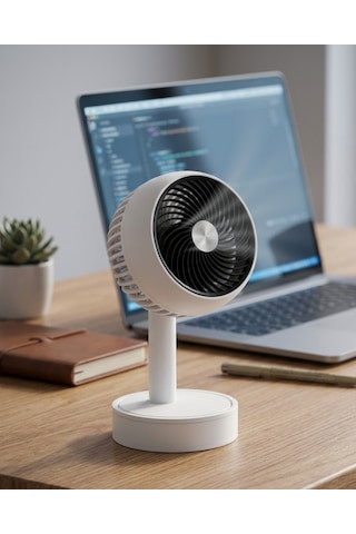 Vantilatör 3 Kademeli Usb Şarjlı Sessiz Taşınabilir Mini El Fanı