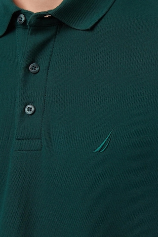 Nautica Erkek Yeşil Classic Fit Uzun Kollu Polo Yaka T-shirt-11427 Yeşil