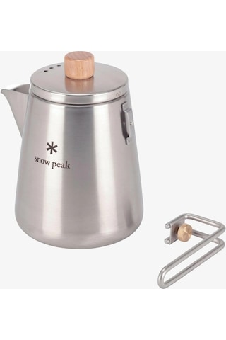 Snow Peak Field Barista Kettle Paslanmaz Çelik Dökme Kahve Ve Çay Demliği 14 19 13 Cm Kamp Aksesuarları 14 X 19 X 13 Çok Renkli