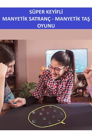 Süper Keyifli Manyetik Oyuncaklar Satranç - Manyetik Oyuncaklar Taş Oyunu - Harika Vakit Geçirmek İçin
