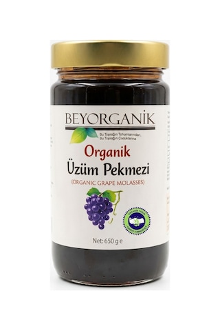 Beyorganik Pestisit Analizli Organik Üzüm Pekmezi 650gr
