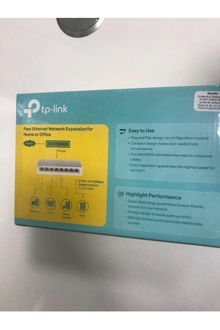 TP-Link Tl Sf1008D 10/100Mbps 8Port Switch