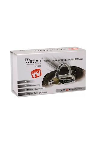 Süper Zoomlu Kafa Lambası Wt-053 Renkli