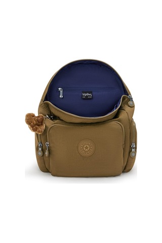 Kıplıng City Zip S Küçük Boy Sırt Çantası Yeşil Dry Laurel Yeşil