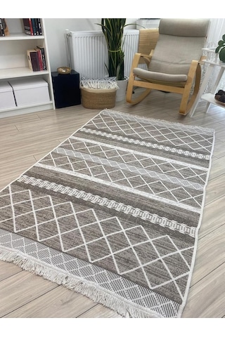 Kilim Çift Taraflı Bohem Seri Dokuma Kilim 80 300cm Çok Renkli