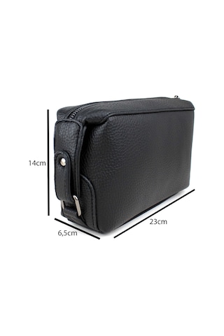 Derise club Unisex Siyah Günlük Seyahat El Çantası Portföy Çanta El Çantası Siyah