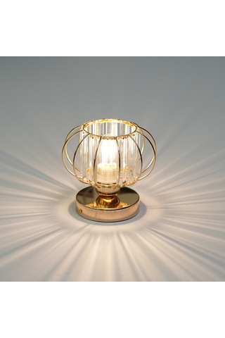 Springsun Avlu Koridor Işığı Kreatif Kristal Led Spot - Demir Gövde E27 Soketli Kaynak Hariç Avrupa Standartı Diğer