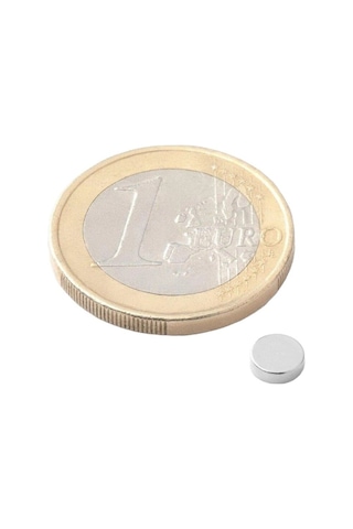 20 Adet 5x2 Mm Yuvarlak Neodyum Mıknatıs , N35 Kalite Güçlü Magnet