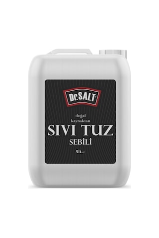 Dr. Salt 84 Mineralli Doğal Sıvı Tuz Sebil 5 L