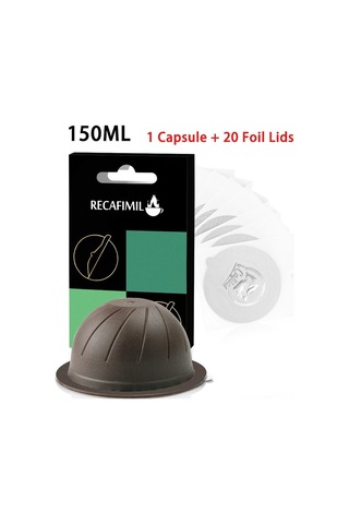 Kahverengi İ Cafilas Nvcg3 Yeniden Kullanılabilir Kahve Kapsülü Gıda Sınıfı Pp Doldur Makinesi Bardak Kahve Makinesi Aks. 56600490