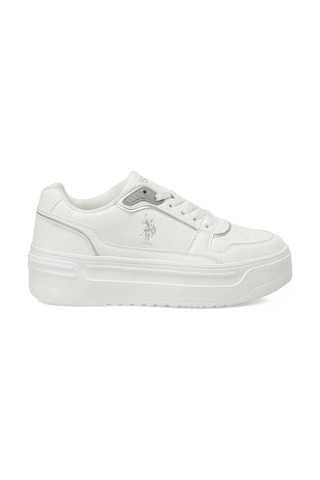 U.s. Polo Assn. 5f Caroline 5pr Spor Ayakkabı Beyaz Beyaz