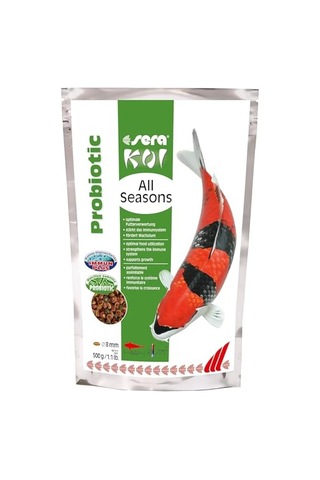 Sera Koi Dört Mevsim Probiyotikli Havuz Balığı Yemi 500 Gr