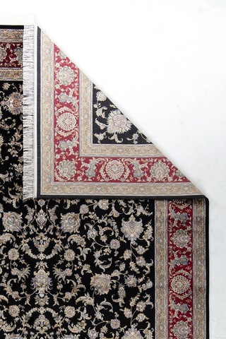 Romans Halı Herat 2807 Siyah Çok Renkli