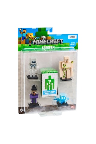 Minecraft 3d Figür Toppeez 5'li Set Mc2040 Model 4 Minecraft