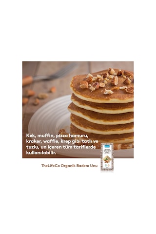 The LifeCo Organik Glutensiz Badem Unu 250 G