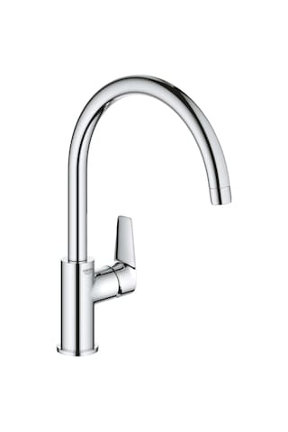 Bauedge Tek Kumandalı Spiralli Eviye Bataryası - 30536000 Krom
