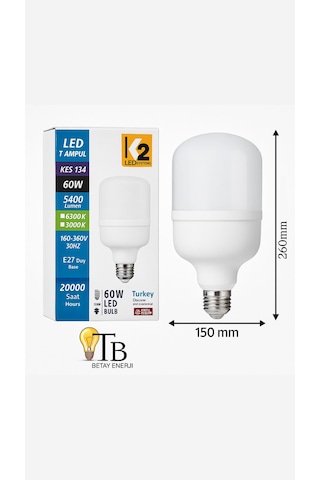 K2 Led System Ampul 60 W