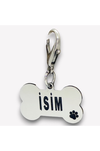 Caramelos Çelik Metal Köpek Künyesi