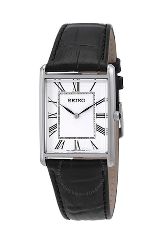 Seiko Essentials Quartz Deri Erkek Kol Saati Swr049