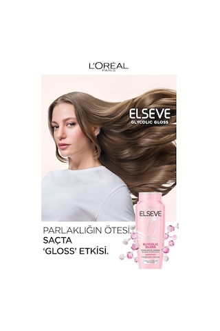 5'li Glycolic Gloss Core Parlaklık Veren Bakım Şampuanı 300ml Tüm Saç Tipleri
