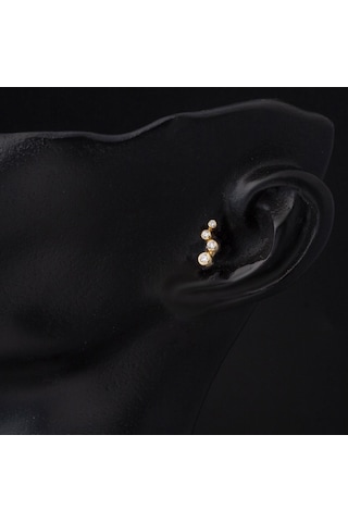 Bilezikci 14 Ayar Altın Piercing Tragus Küpe Kphsy14k22500 Sarı
