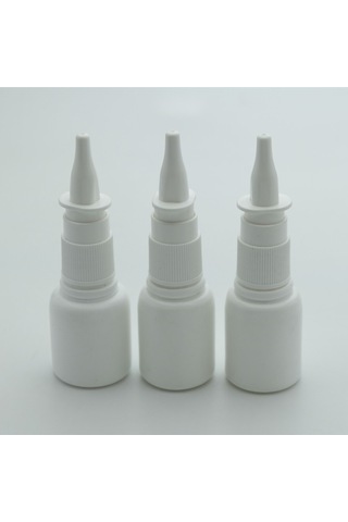 Boş Burun Spreyi 25 ML 5 Adet Beyaz Boş Plastik