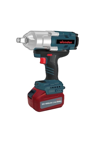 Wonder WAS12S4 20V 4.0AH Li-ion Çift Akülü Kömürsüz Somun Sıkma Makinesi