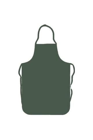 Omnisoft Haki Yeşil Askılı Mutfak Bulaşık Önlüğü Lamineli 70 x120 cm