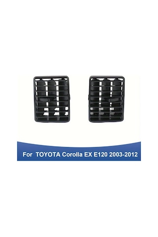 Xuweiwei B Toyota Corolla Ex E120 2003 2012 Klimalı Hava Paneli Çerçeve Vent Trim Kapak