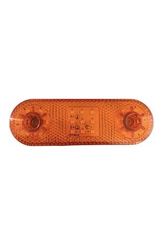 Ahmet Otomotiv 5 Adet 21 Led Sarı Lamba 12v-24v Tır Kamyon Dorse Otobüs Minibüs Offroad