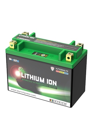 Hjtx20hq-fp Skyrich Lityum Motosiklet Aküsü 12.8v 8ah 480cca 175 87 130