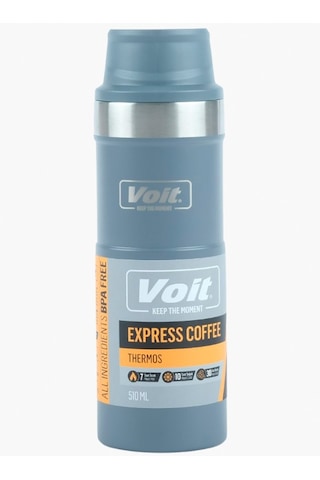 Voıt Express Coffee Thermos 510ml - 013 Gri Voıt Express Coffee Thermos 510ml - 013 Gri
