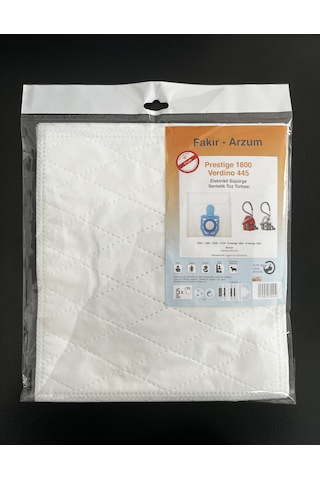 5 Adet Fakır-arzum Prestige1800-verdino445 Süpürge Toz Torbası