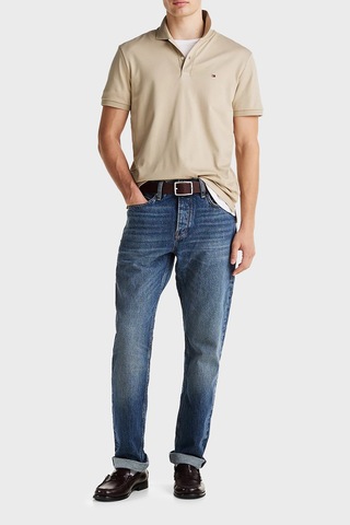 Tommy Hilfiger Erkek Polo Yaka T Shirt Mw0mw39994 Rbt Kum Kum