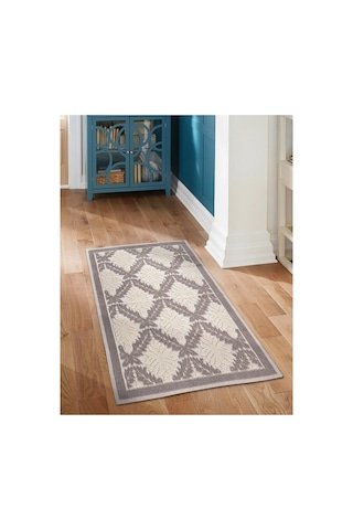 Koton Bukle Kilim Lateks Taban 50x80/60x100/80x120/80x150/120x180/160x240-1046 Kahve
