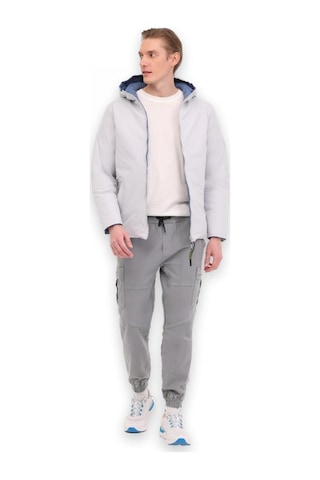 Lumberjack 4w Ml Lucas Coat 1n55 4pr Çift Tarafli Mont Erkek Mont Açık Gri