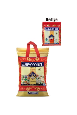 Mahmood Rice Basmati Pirinç 4 KG + Mahmood Rice Basmati Pirinç 900 G