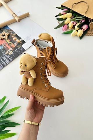 Kız Çocuk Postal Bot - Taba Taba