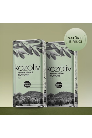 Kozoliv Natürel Birinci Zeytinyağı 2 x 5 L