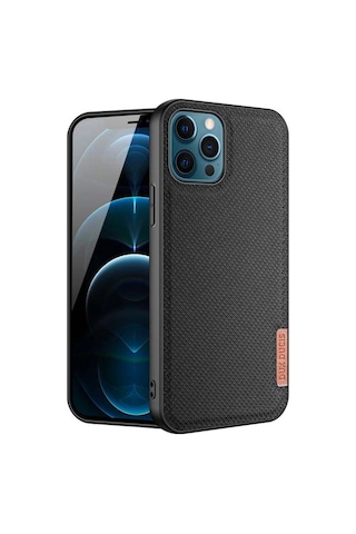 Dux Ducis Fino Serisi Apple Uyumlu iPhone 12 Pro Max Kilif Premium Dokuma Sil 260575640 - Renk / Yesil
