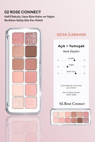 Clio Pro Eye Palette Air 02 Rose Connect