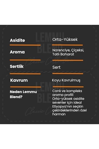 Ababa Coffee - Lemmu Blend Filtre Kahve 1000 Gr S