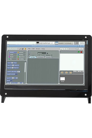 Ximistore9 Raspberry Pi İçin 7 İnç Ips Dokunmatik Ekran Kılıfı - 1024x600 Çözünürlük, Dayanıklı Plastik + Pcb Tutucu, Arka Işık Kontrolü